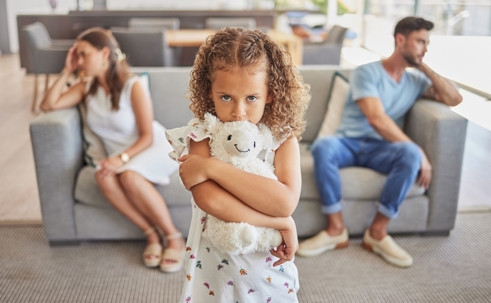 Parental conflict, rather than the separation itself, is often the greatest source of stress for children during a divorce